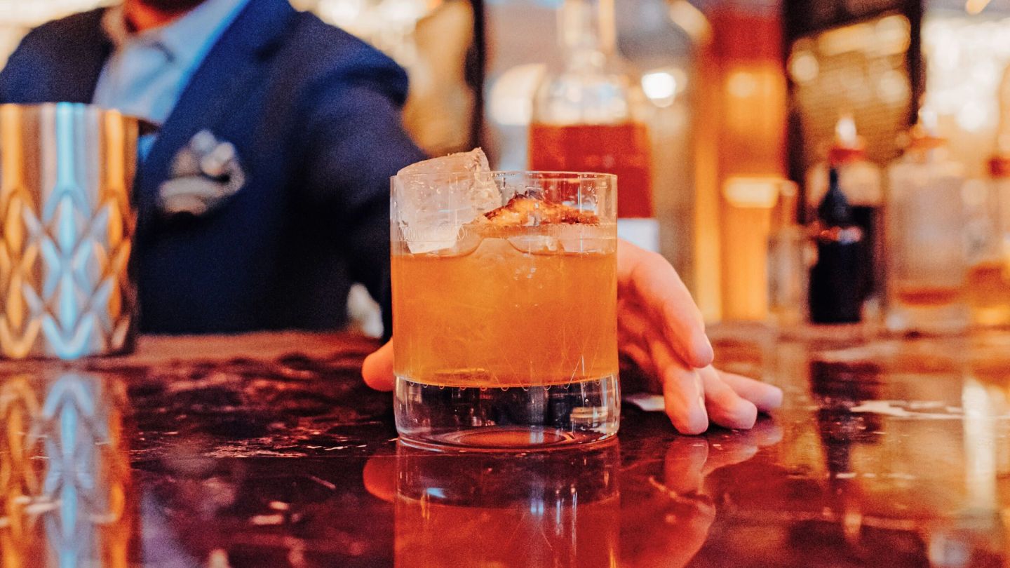 Cocktail of the Week: Booking Office 1869’s ‘Coachbuilt Fashioned’