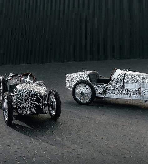Driveable art: Hedley Studios partners with Alex Alpert to create two bespoke Bugatti Baby II models