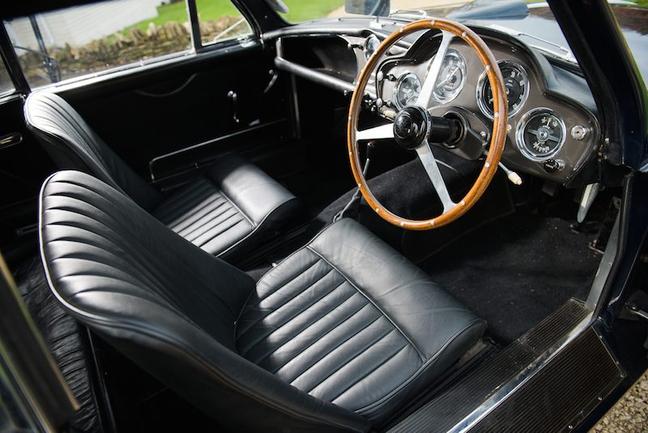 1958 Aston Martin DB2 4 MKIII Saloon interior