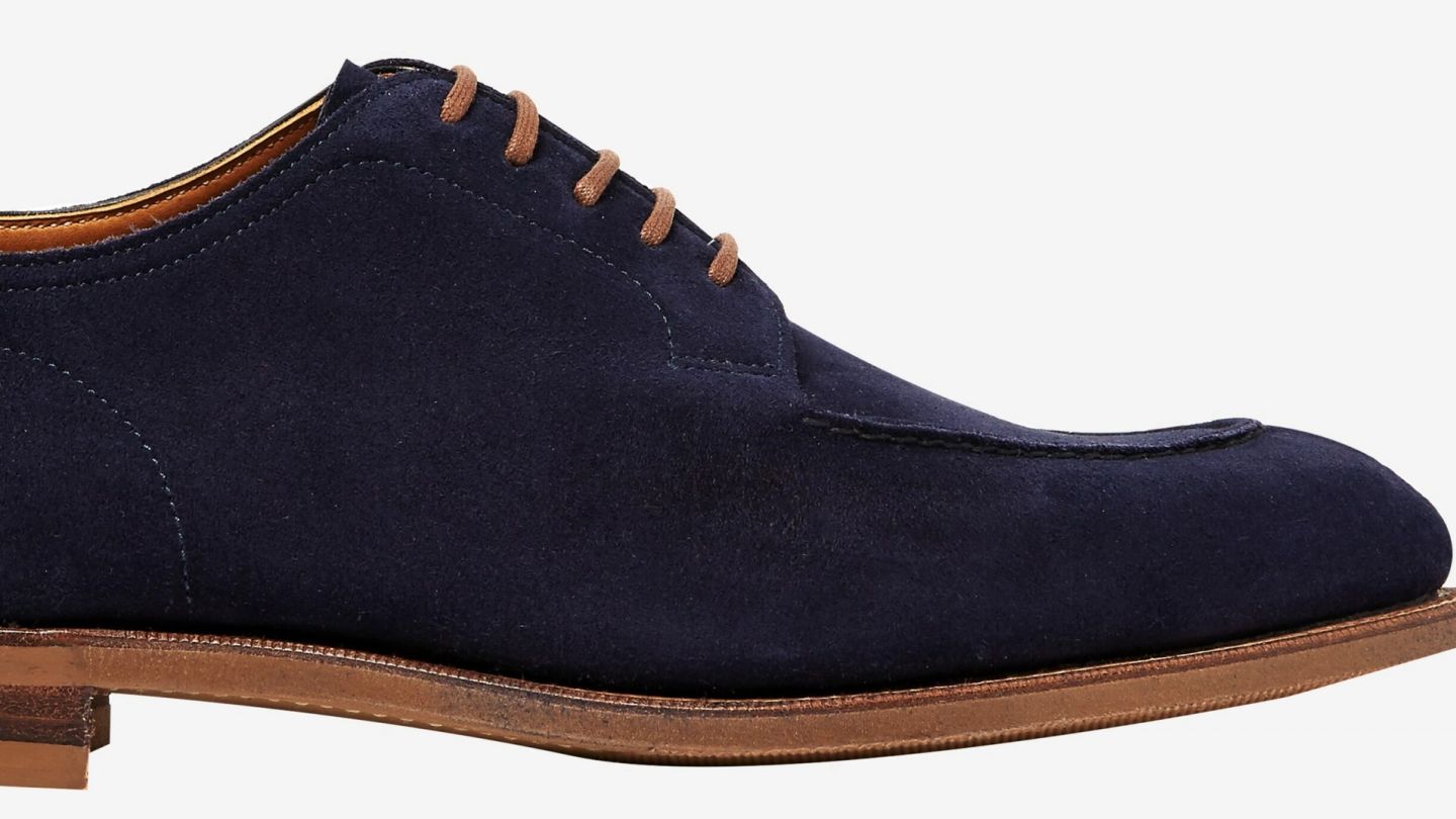The Pick: The blue suede dress shoes to make a summer statement