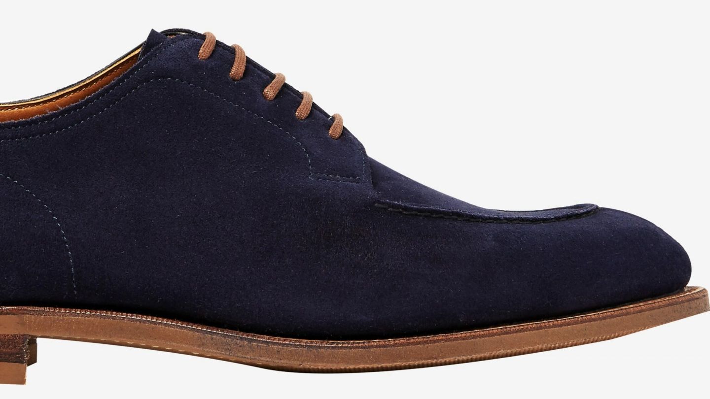 The Pick: The blue suede dress shoes to make a summer statement