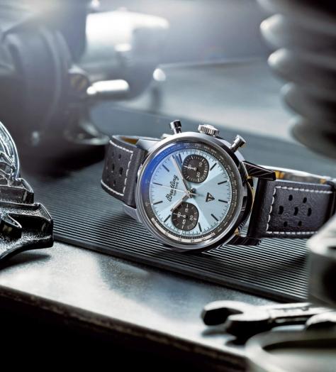 Breitling fires up a new Top Time (and matching motorcycle) with Triumph
