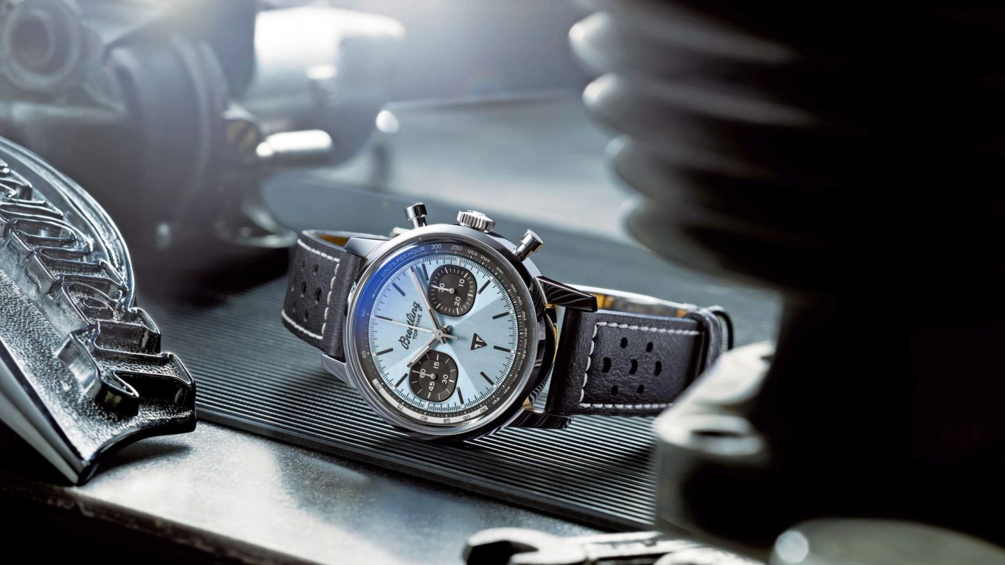 Breitling fires up a new Top Time (and matching motorcycle) with Triumph