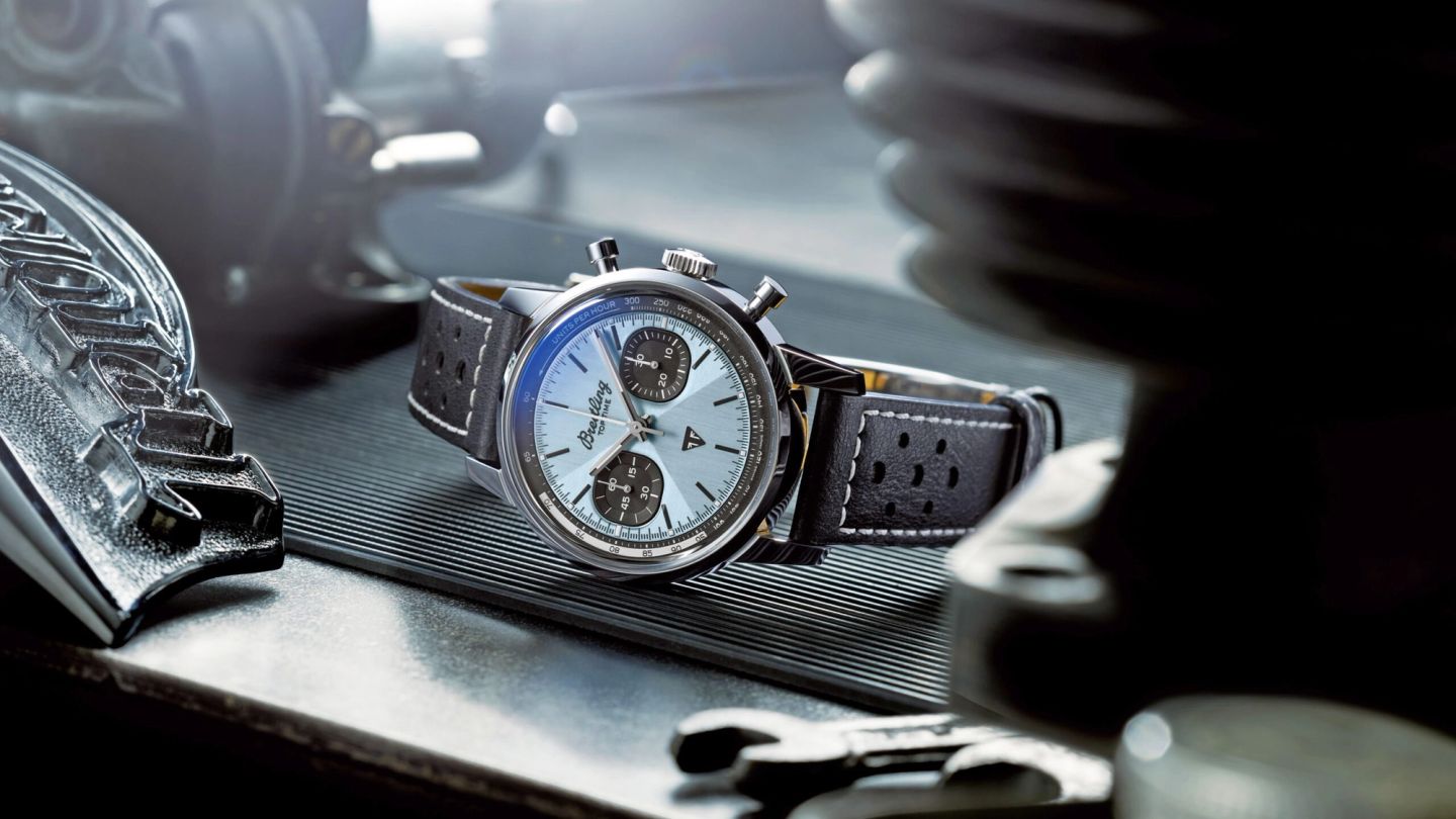 Breitling fires up a new Top Time (and matching motorcycle) with Triumph