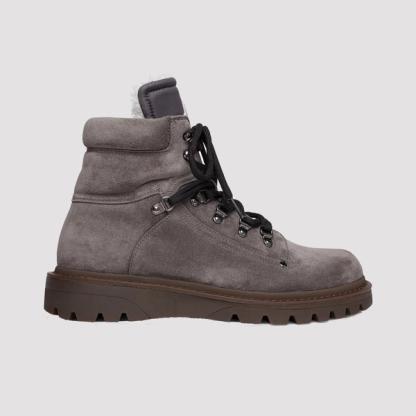 Moncler Egide Shearling-Lined Boots