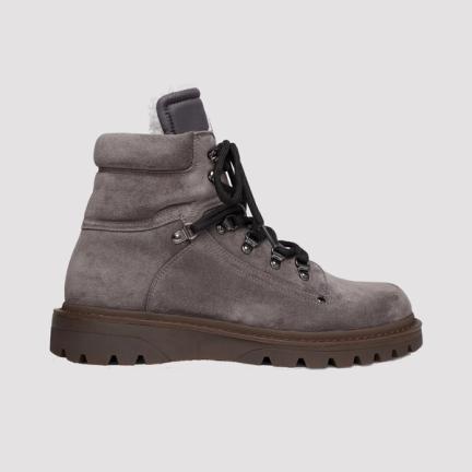 Moncler Egide Shearling-Lined Boots