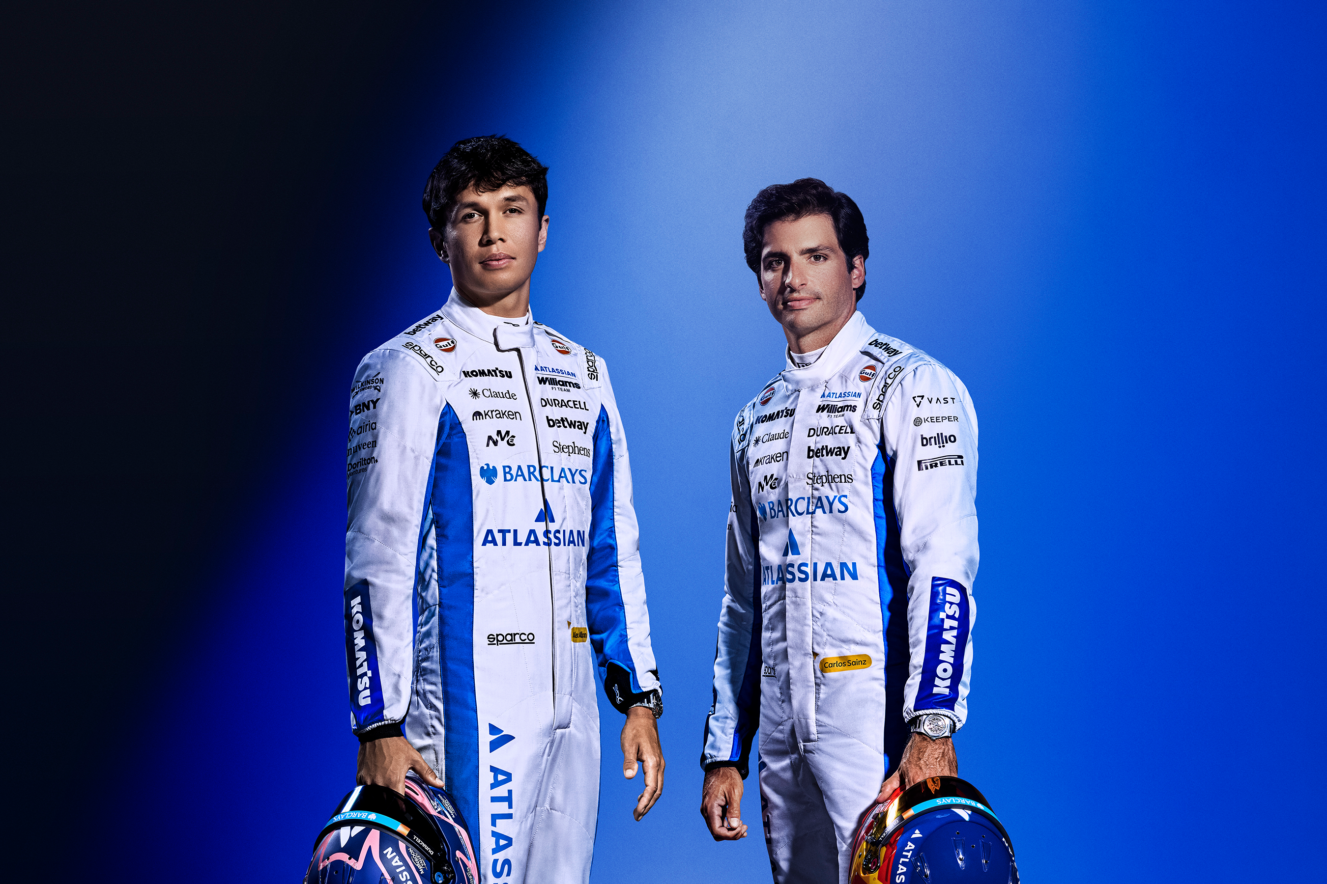 Double act: Williams Carlos Sainz and Alex Albon on powering Williams to the top