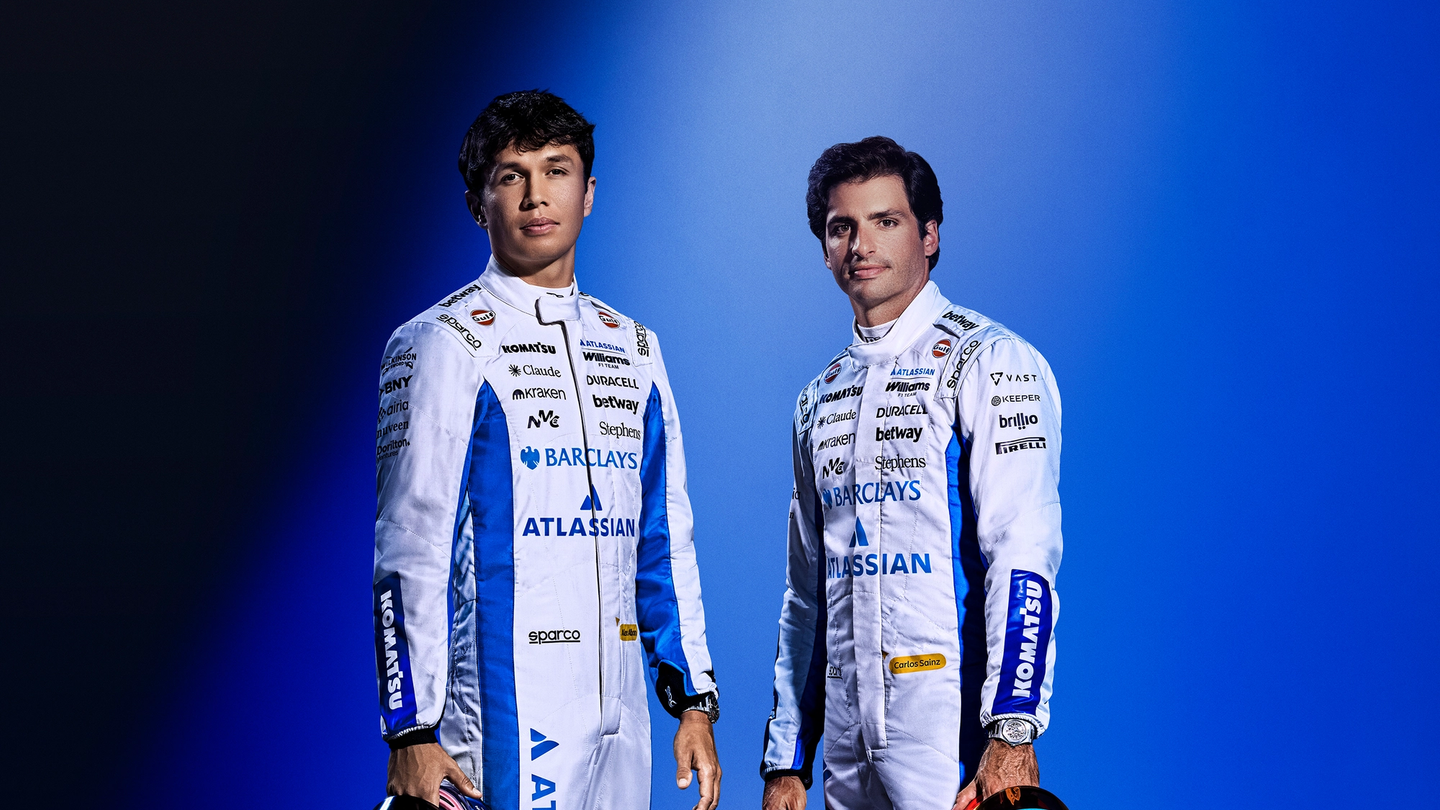 Double act: Williams Carlos Sainz and Alex Albon on powering Williams to the top