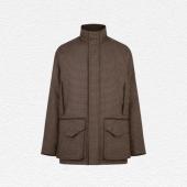 Cashmere Tweed Raglan Field Coat