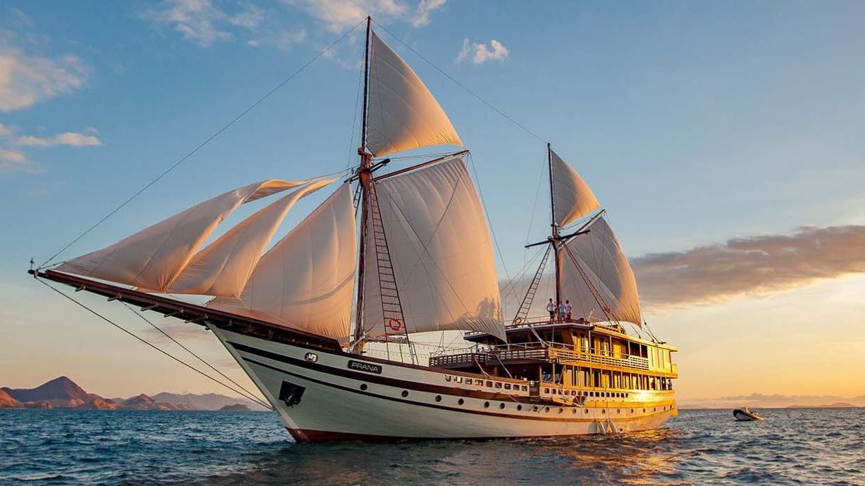 New to charter, Prana by Atzaro evokes a more refined age of seafaring