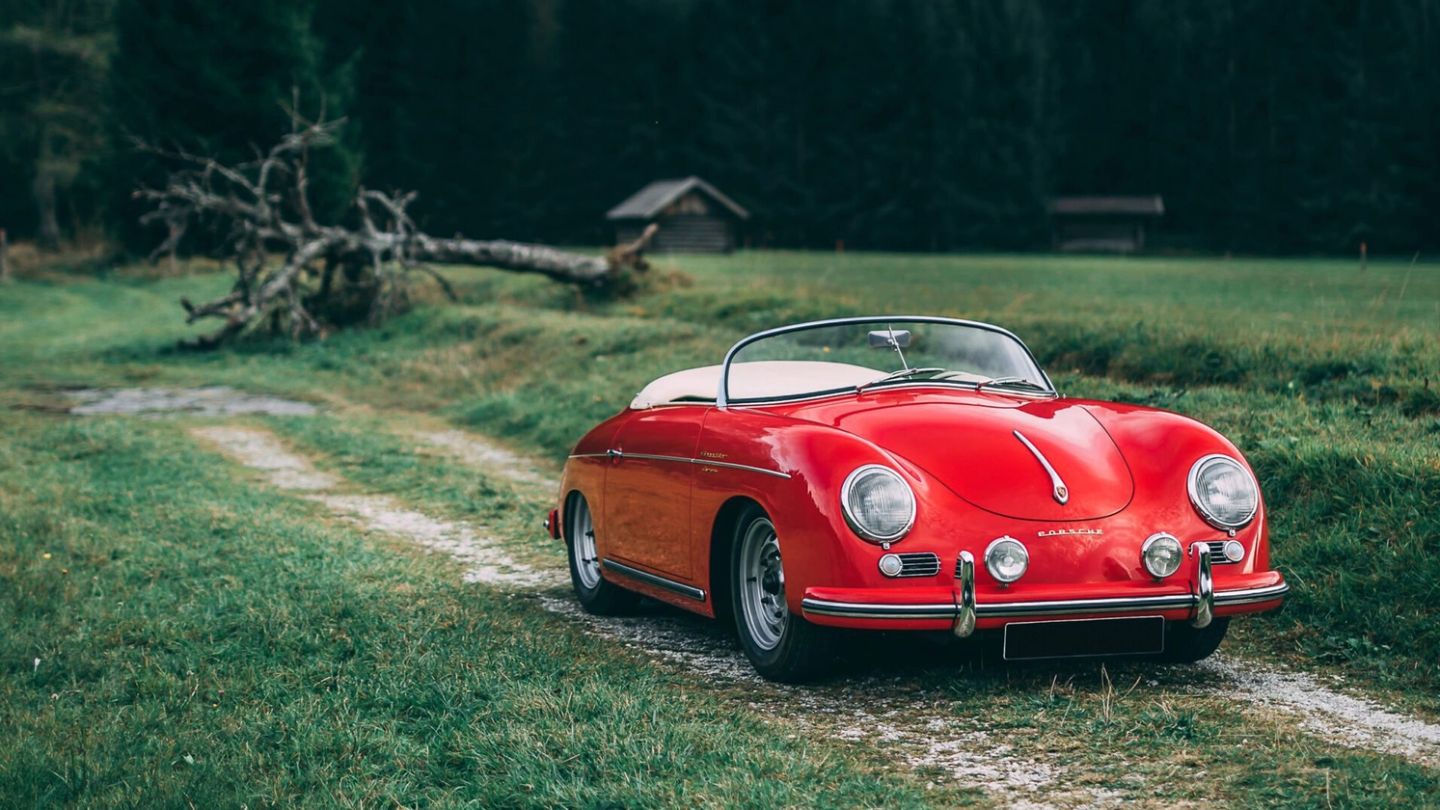 This 1955 Porsche Carrera Speedster has a high-octane history