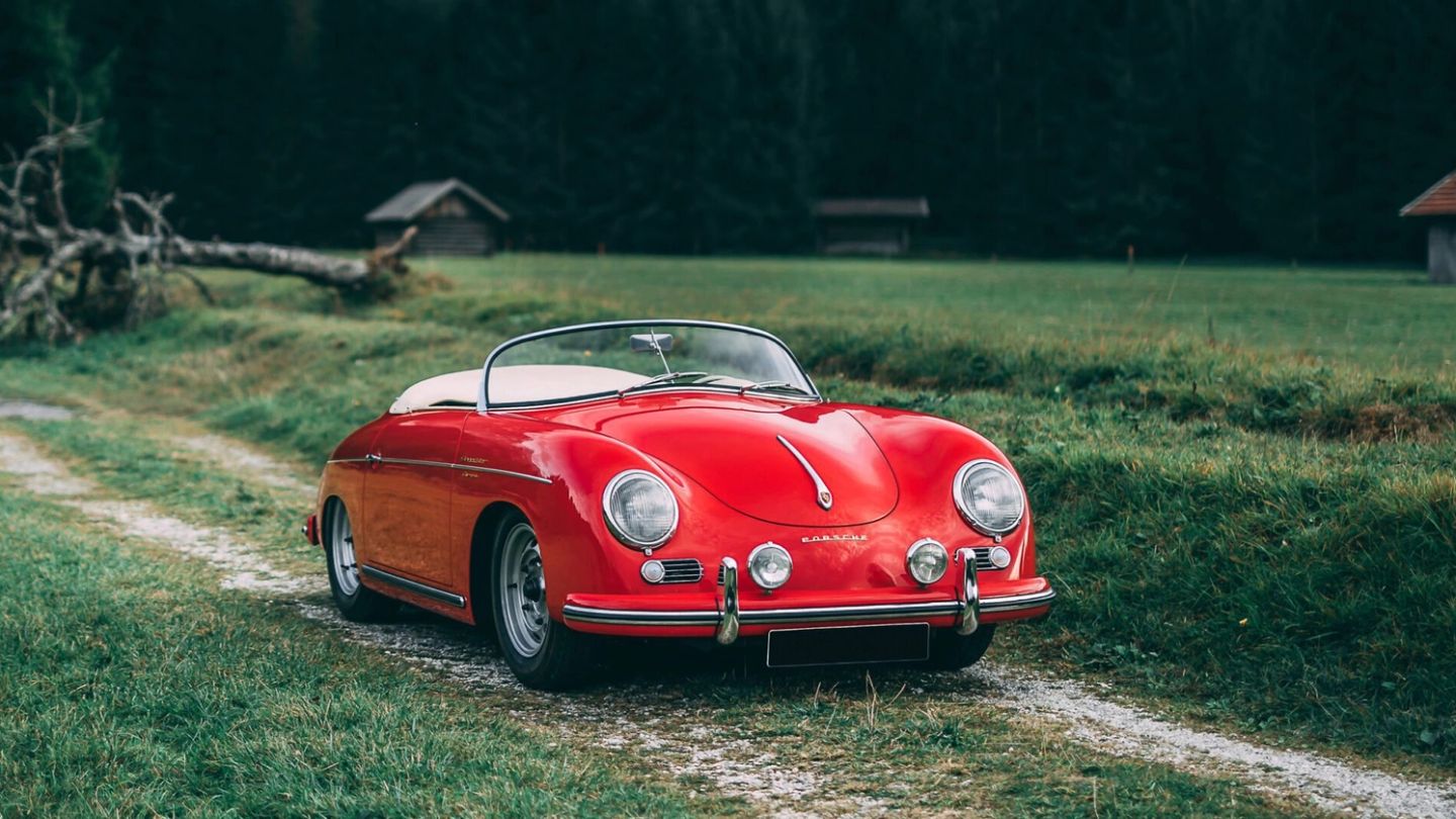 This 1955 Porsche Carrera Speedster has a high-octane history
