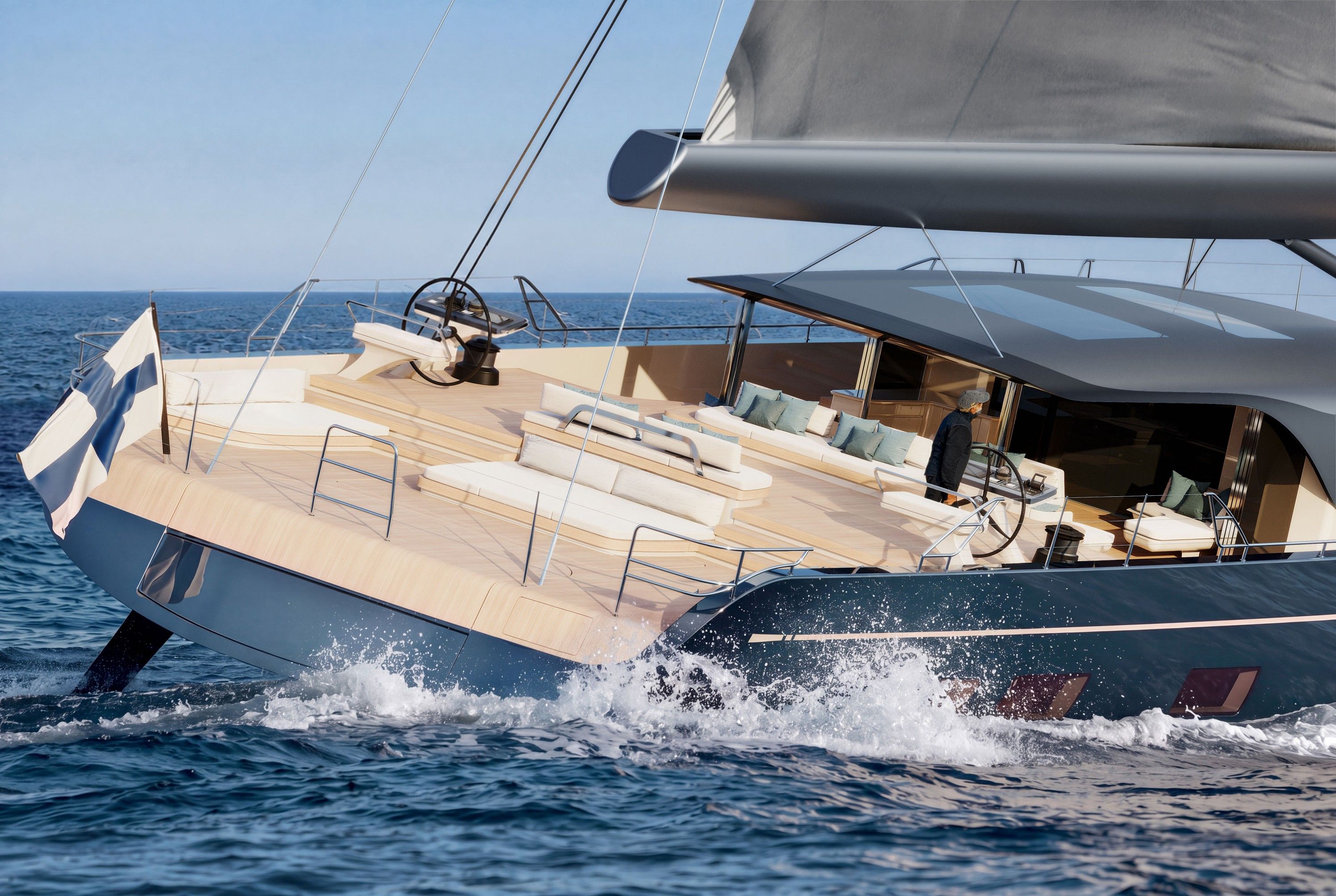 The Alloy 44 brings Swan’s performance credentials to a new scale.