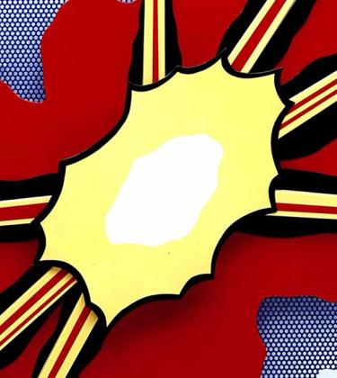 roy lichtenstein wall explosion tate modern