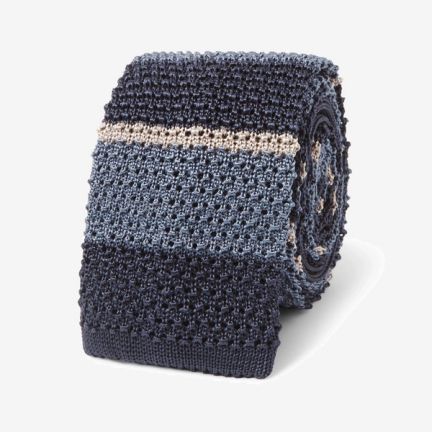 Canali Knitted Silk Tie