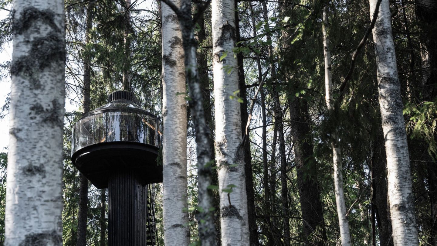 Inside the luxury treehouse that Polestar brought to the Finnish forest