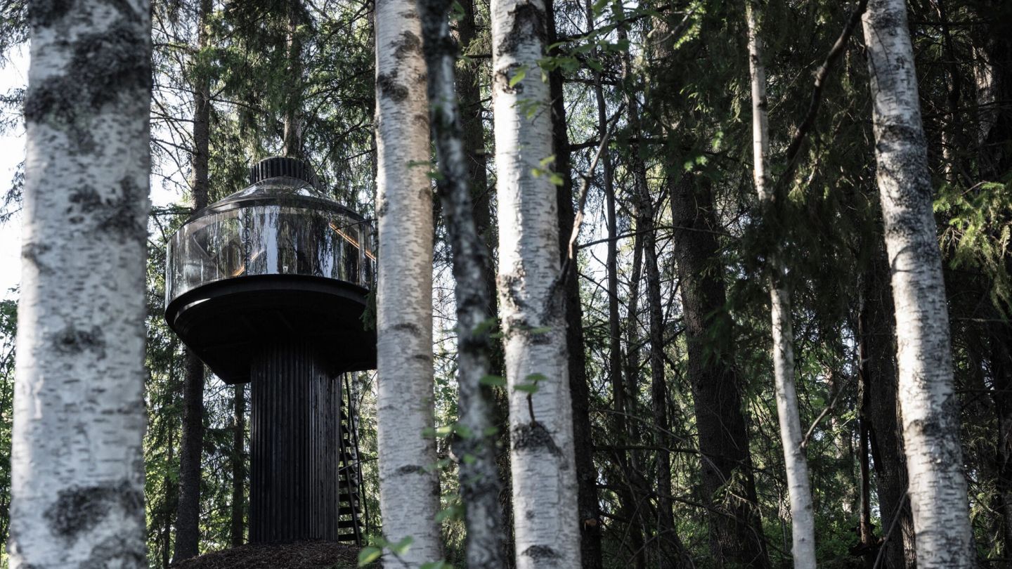 Inside the luxury treehouse that Polestar brought to the Finnish forest