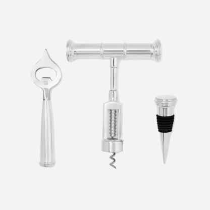 Soho Home Collins Silver-Plated Bar Tool Set