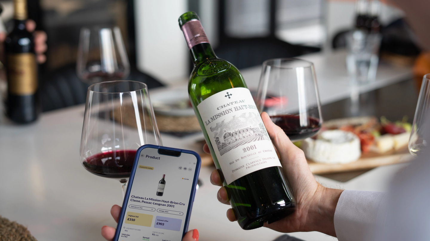30 per cent of collectable wine sold goes to millennials