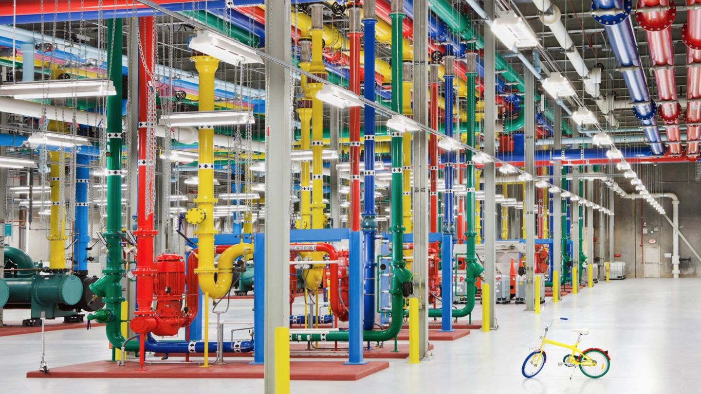 Google’s data centres are colour-coding heaven