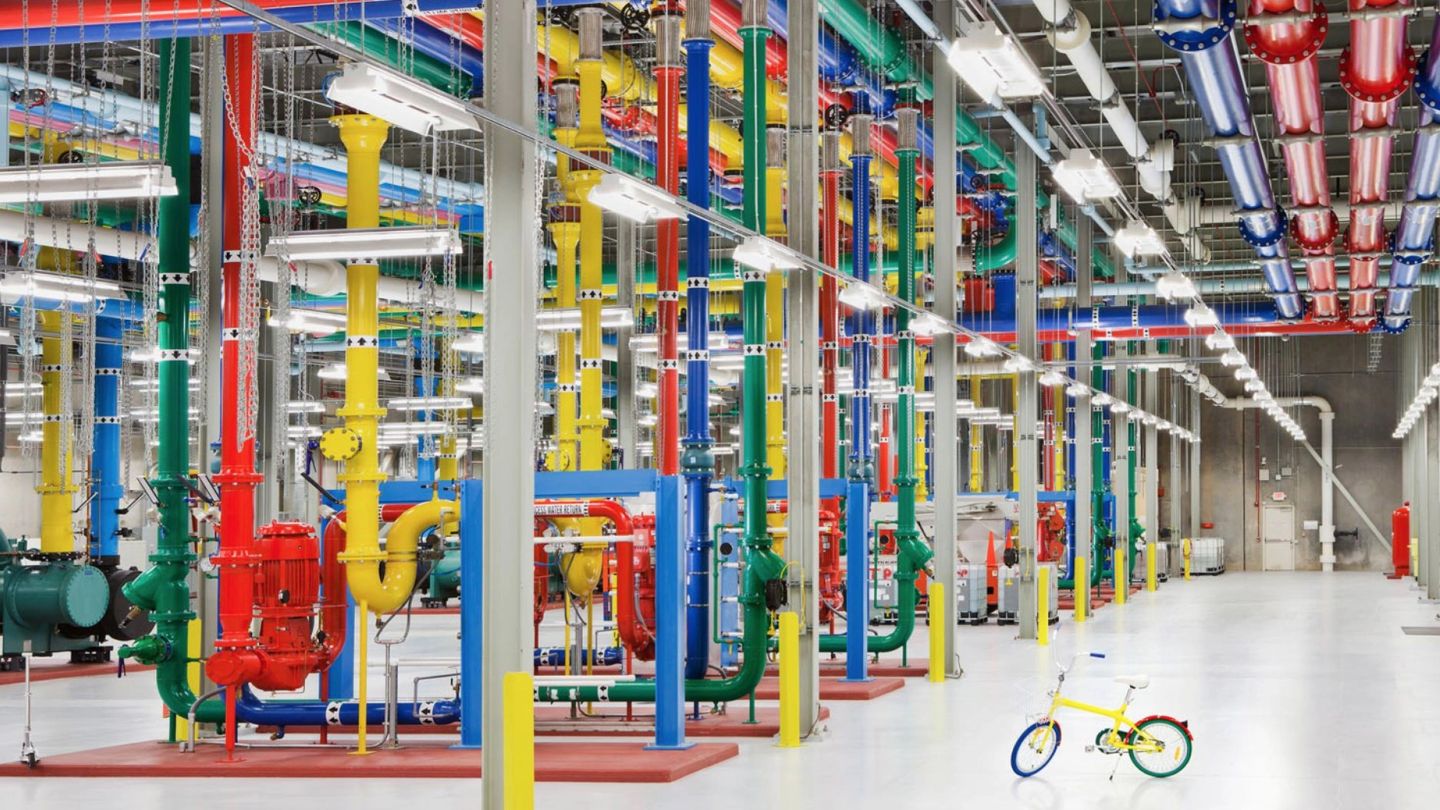 Google’s data centres are colour-coding heaven