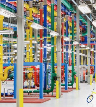 Google’s data centres are colour-coding heaven