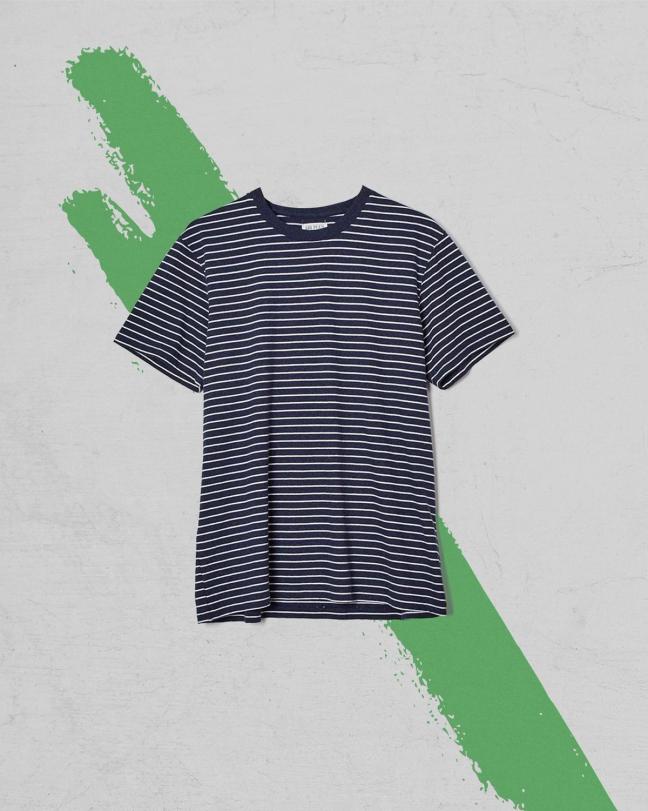 Sir Plus Navy Stripe T–Shirt