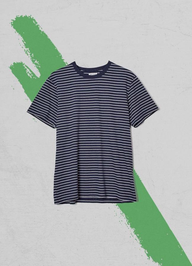 Sir Plus Navy Stripe T–Shirt