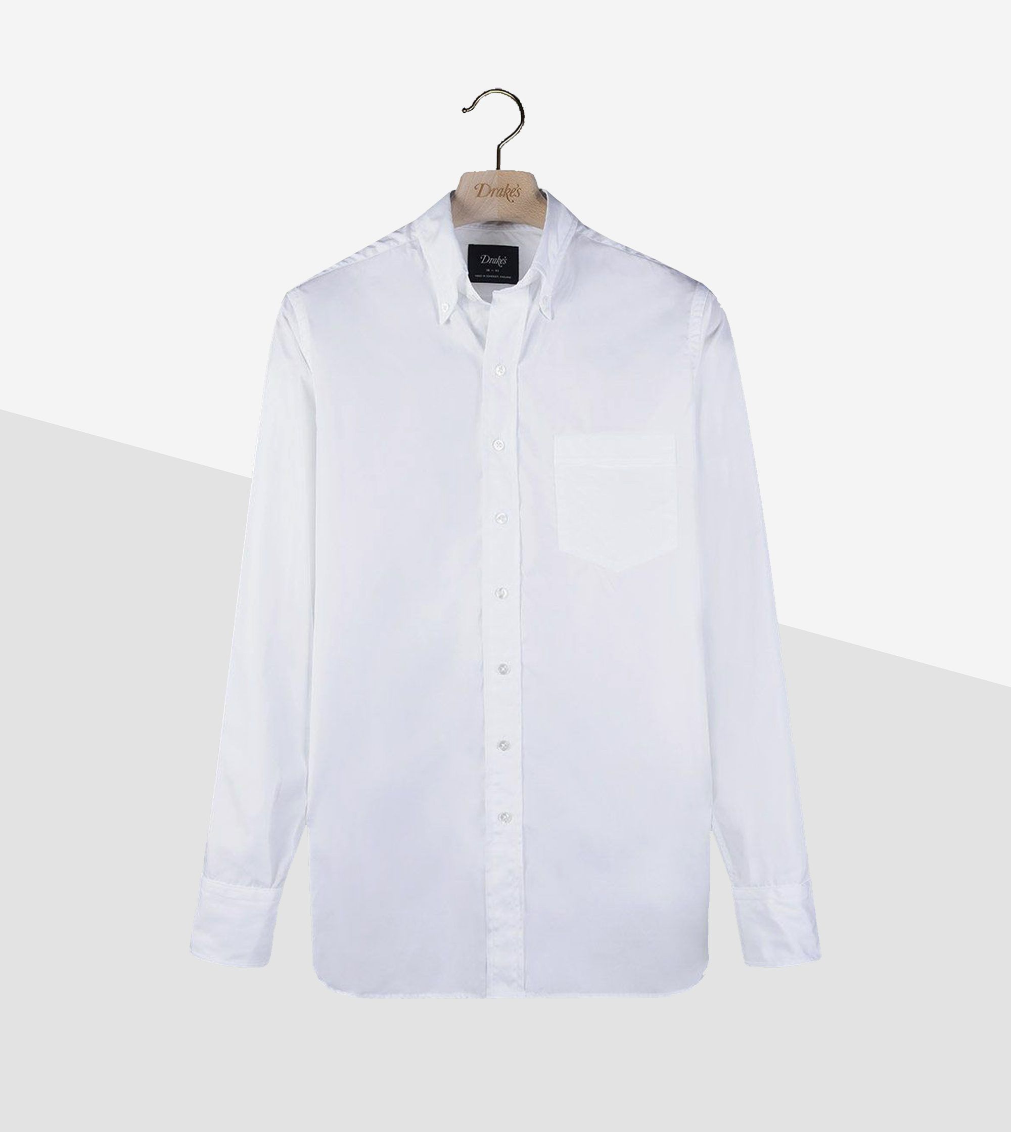 Drake’s button-down shirt