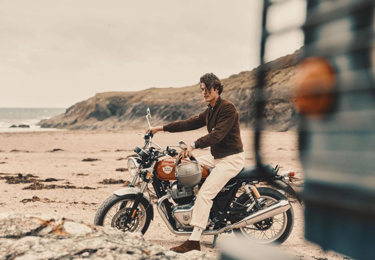 royal enfield interceptor 650 cornwall beach roadtrip review
