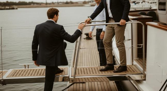 How To Arrive On Board Without Making A Scene