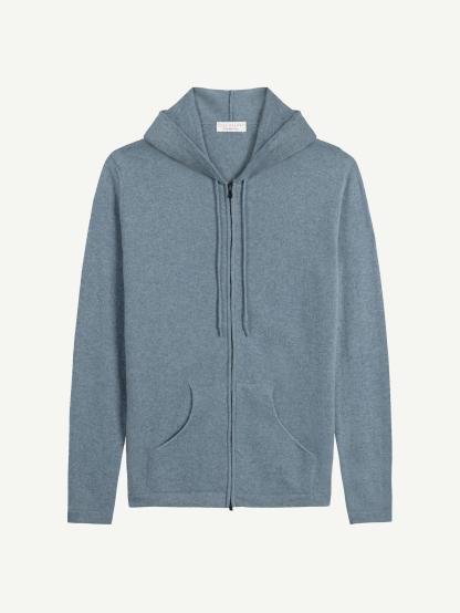 Sudadera con capucha y cremallera Luca Falconi