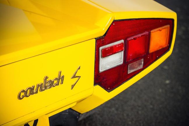 1981 Lamborghini Countach 400S rear close up
