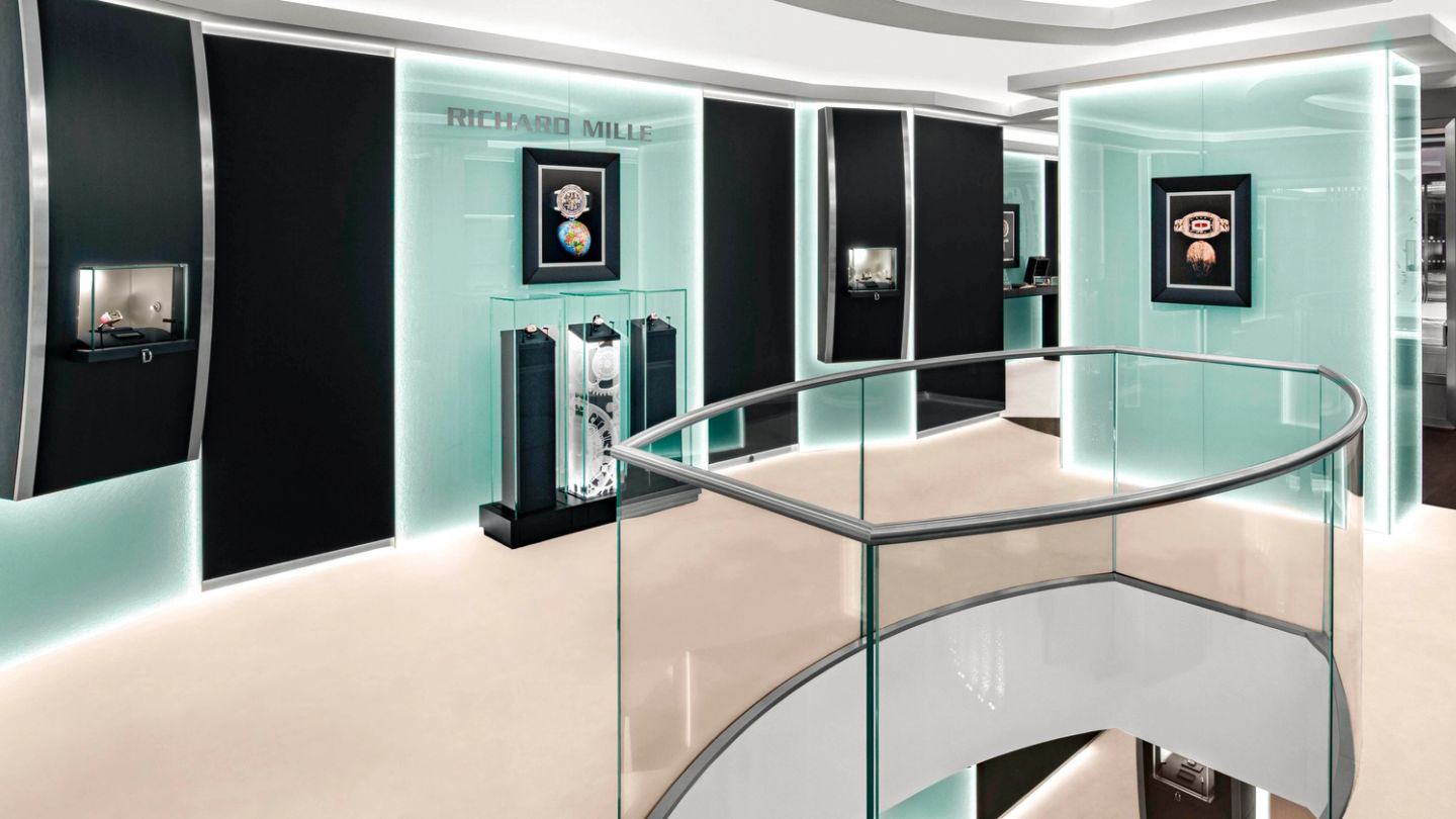 Step inside the new Richard Mille boutique