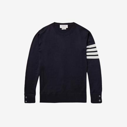 Thom Browne Striped Merino Wool Sweater