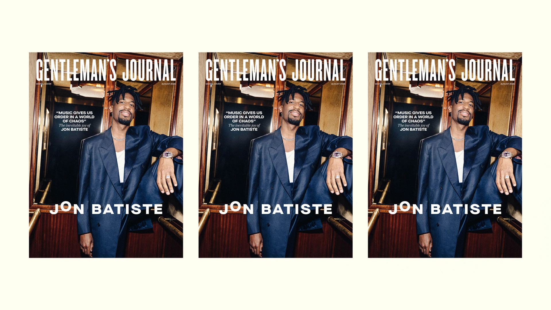 “Music gives us order in a world of chaos” The inevitable joy of Jon Batiste