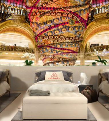 Win a 1 night’s stay at The Galeries Lafayette with Airbnb