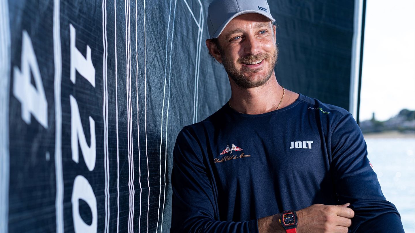 Pierre Casiraghi sailor and businessman