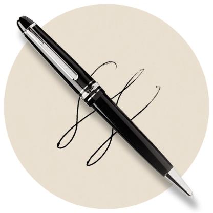 Montblanc Meisterstück Platinum-Plated Ballpoint