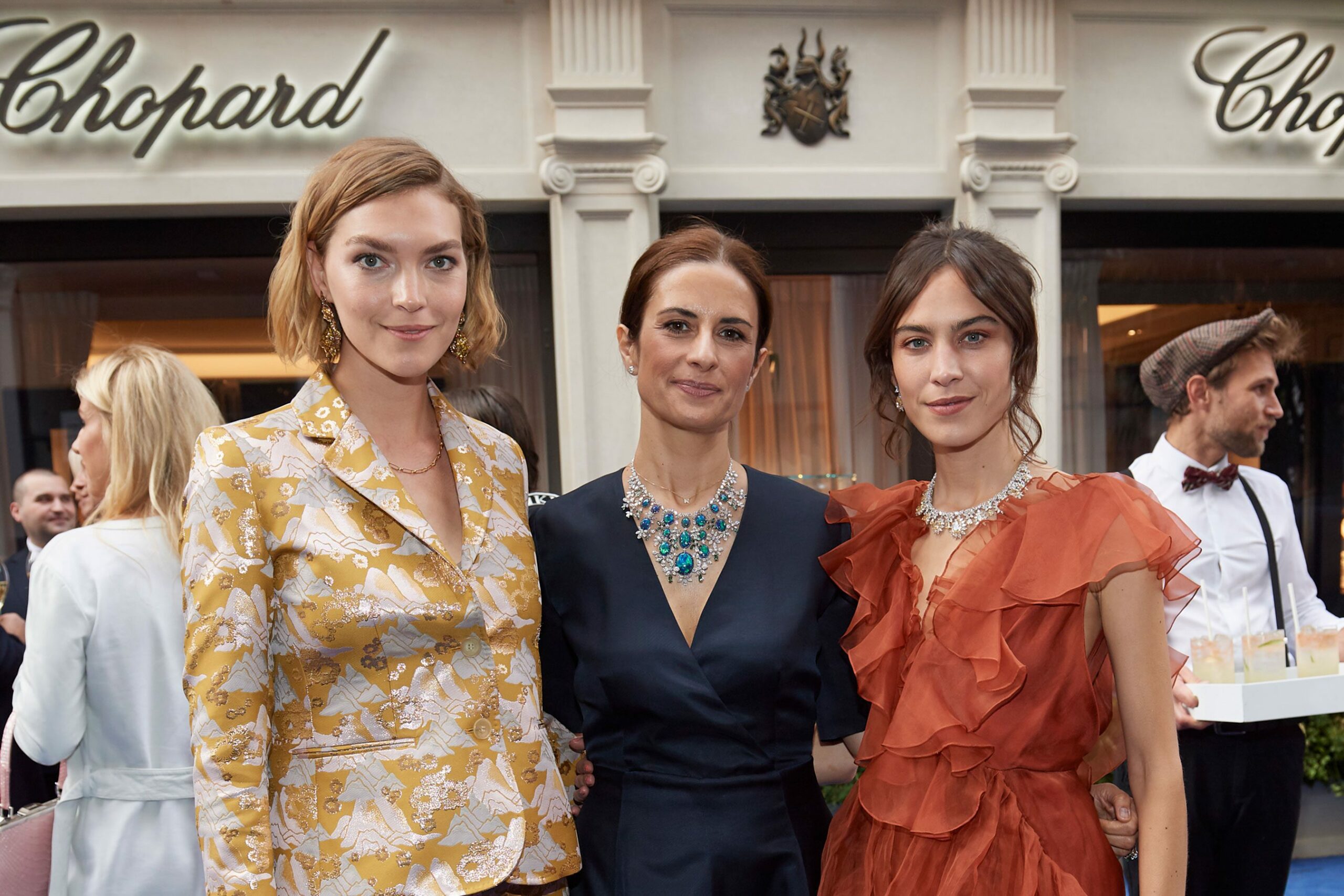 About last night Chopard celebrates the reopening of its Bond