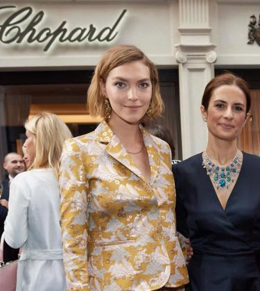 Arizona Musa, Alexa Chung and Livia Firth