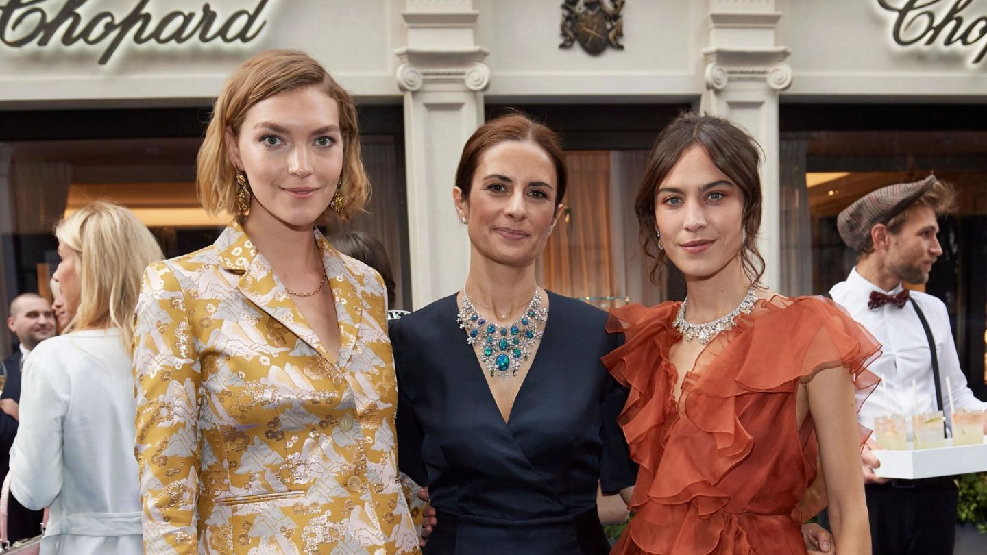 About last night: Chopard celebrates the reopening of its Bond Street flagship
