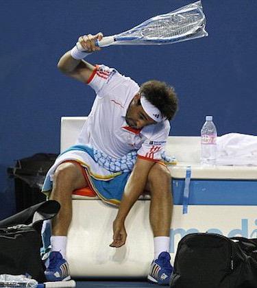 TENNIS – THE TOP FIVE ALL TIME TANTRUMS