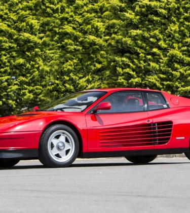 The Ferrari Testarossa is stylish, sophisticated and very, very sexy