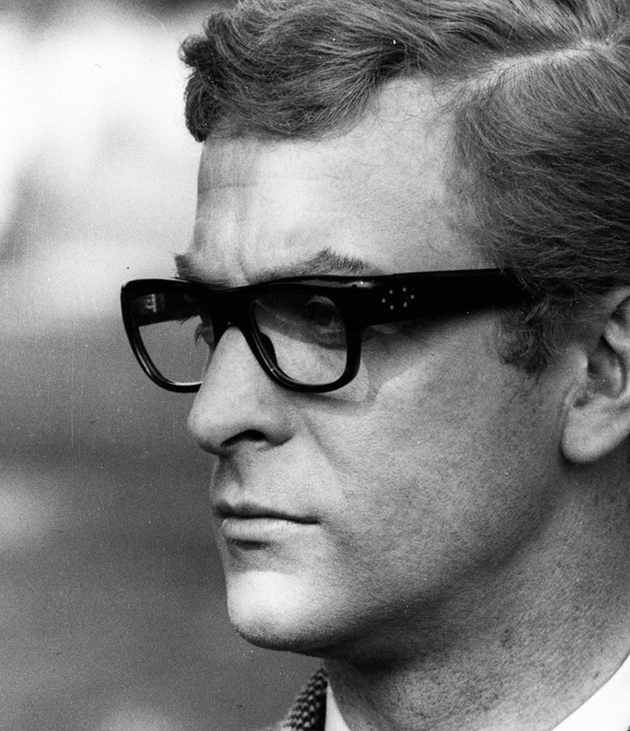 The True Story Behind Michael Caine s Signature Sixties Glasses The the-true-story-behind-michael-caine-s-signature-sixties-glasses-the