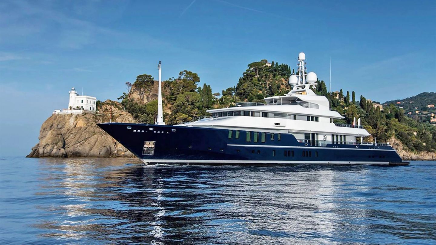 Step aboard the superyacht Tom Cruise has chartered for summer