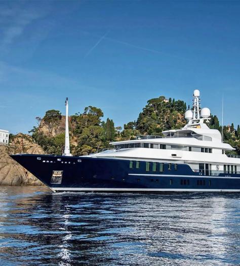 Step aboard the superyacht Tom Cruise has chartered for summer