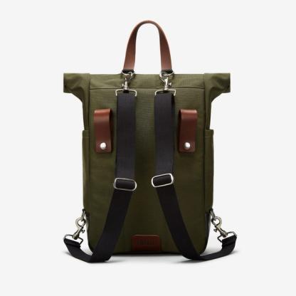 Alban Convertible Roll Top Pannier Backpack