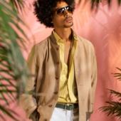 Richard James Suede Bomber