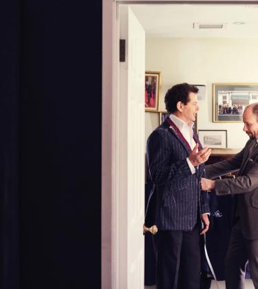 Cut from the same cloth: Two creative titans discuss design